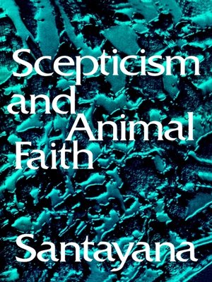 cover image of Scepticism and Animal Faith